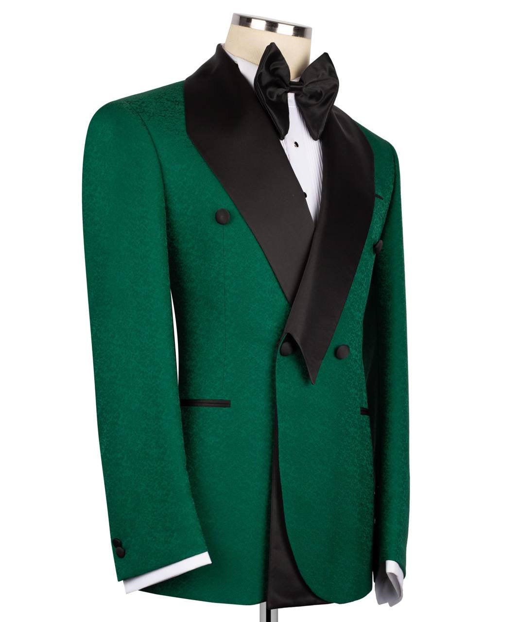 Two Piece Tuxedo with Custom Collar Design