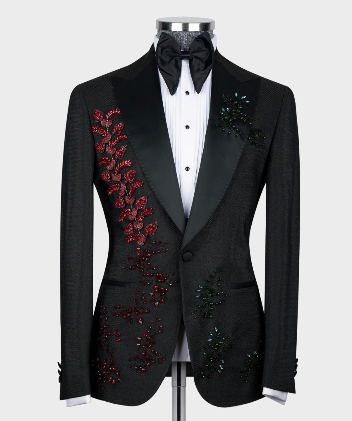 Jewelry Embroidered Tuxedo