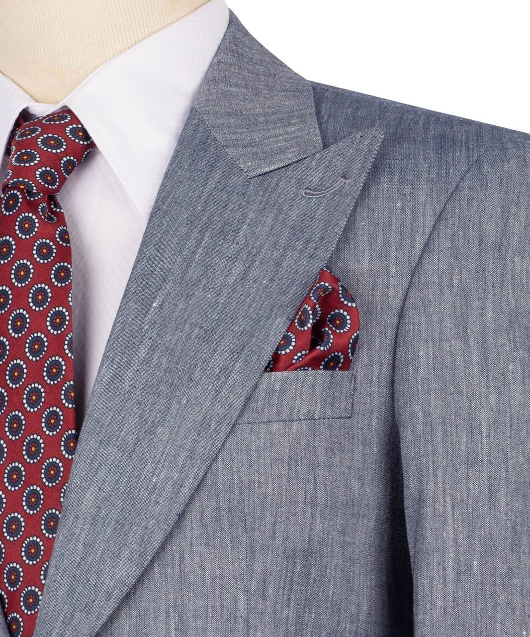 Linen Fabric Men’s Suit
