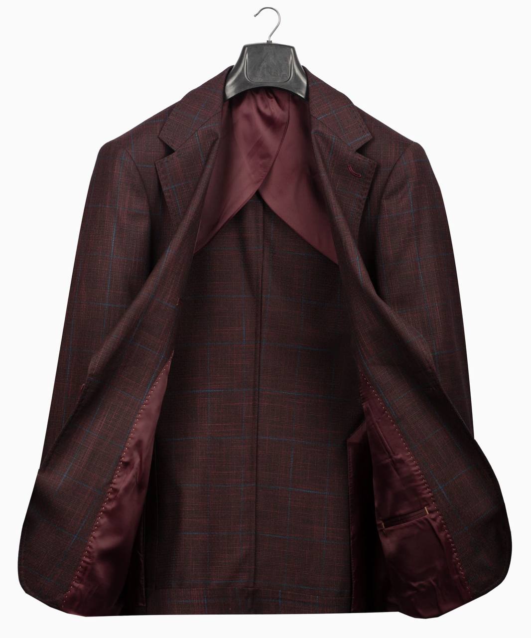 Plaid Three Piece Suit