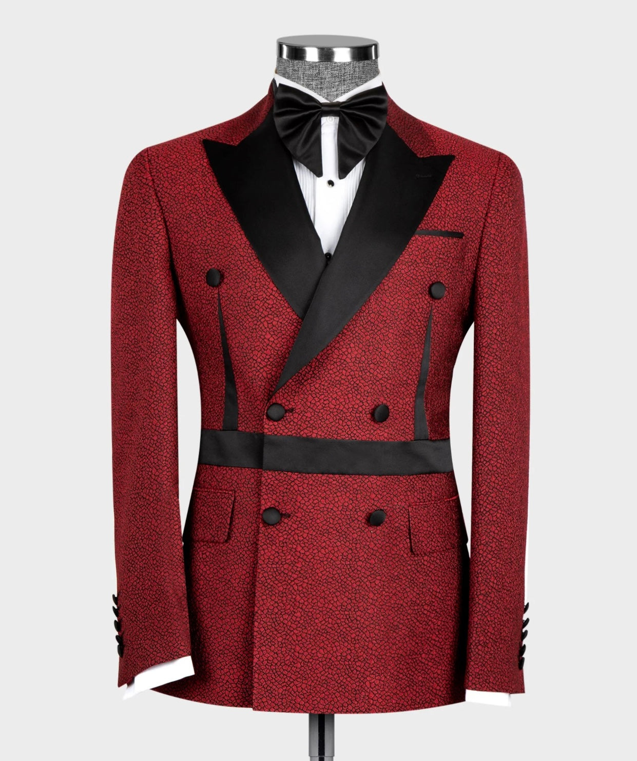 Belted Double Breasted Tuxedo