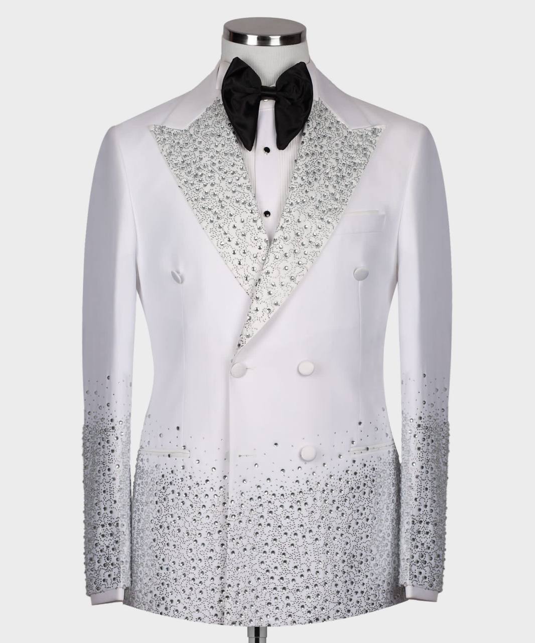 Exclusive Design White Tuxedo