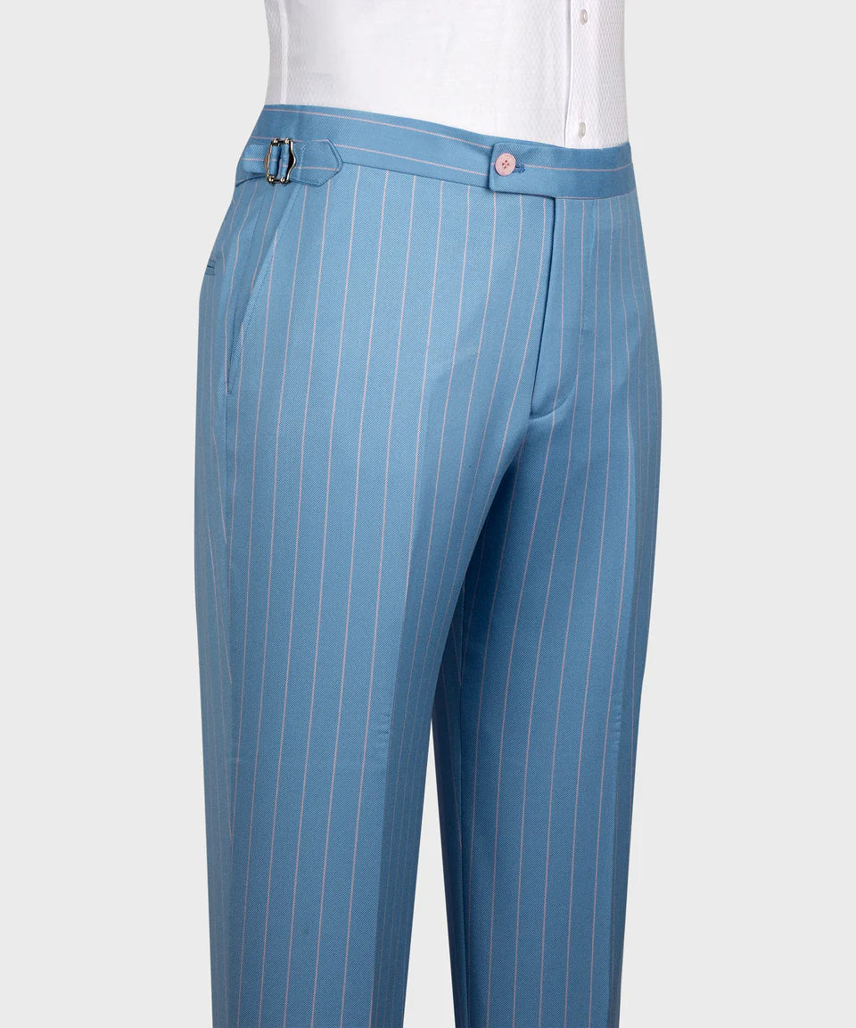 Striped Three Piece Suit