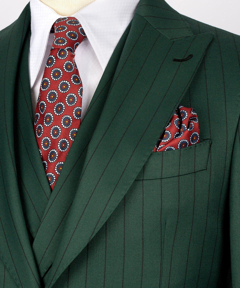 Striped Three Piece Suit