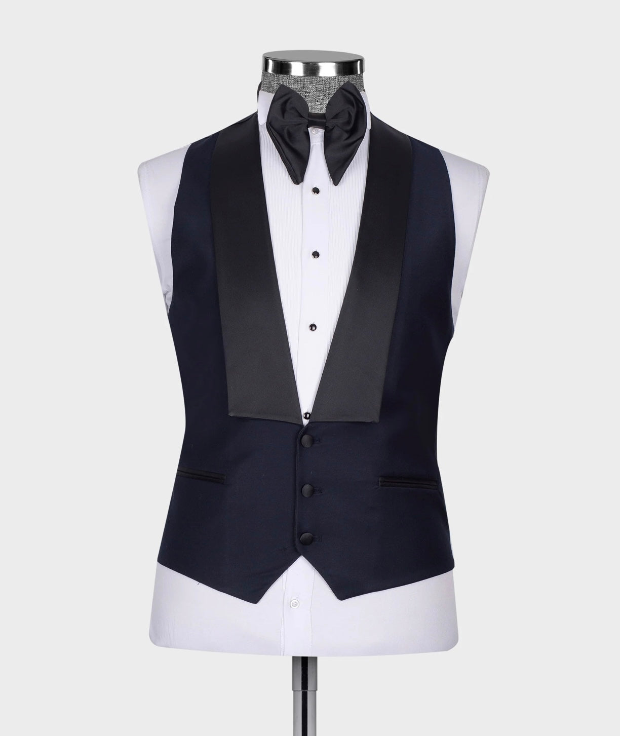 Classic Navy Blue Tuxedo