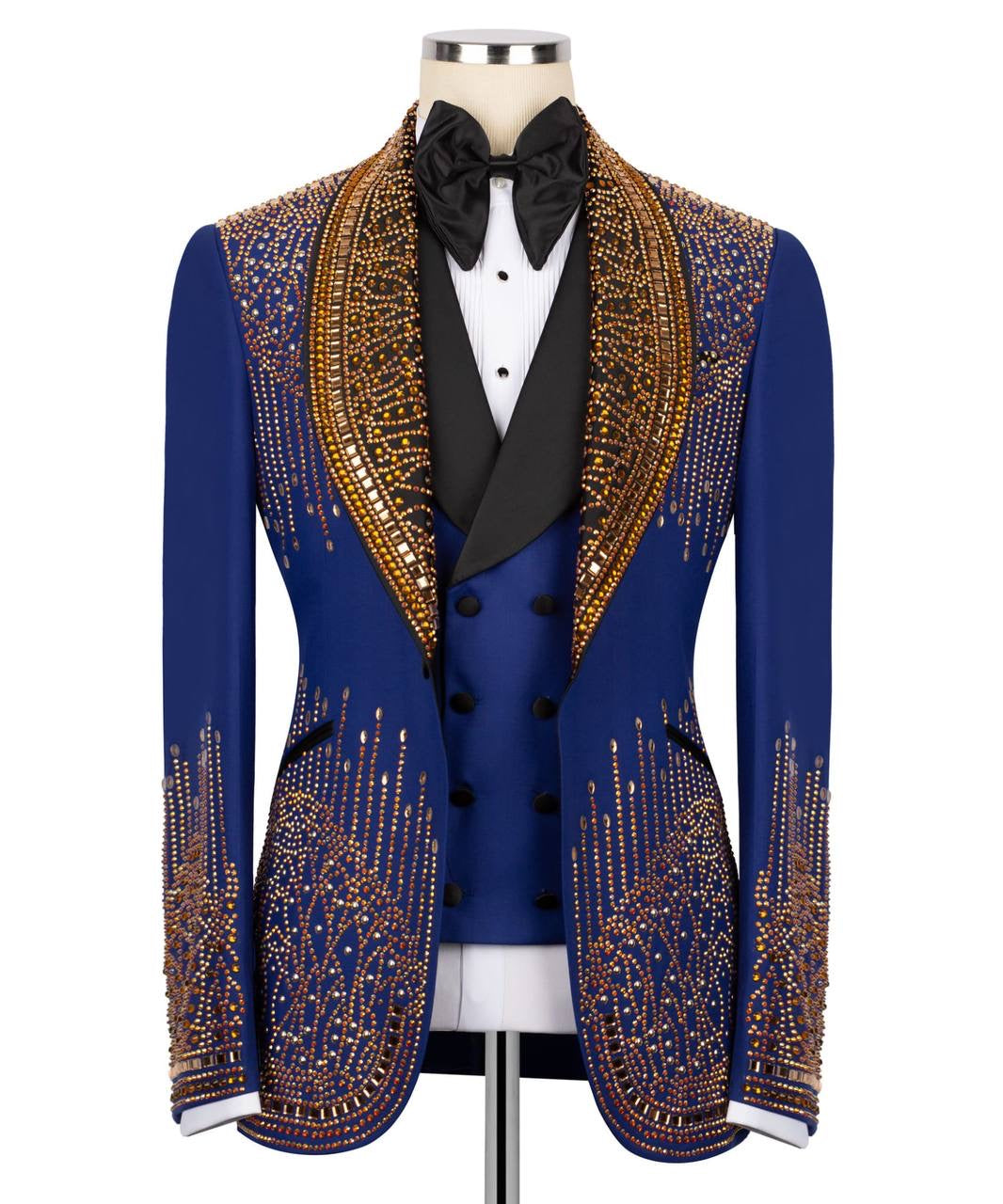 Exclusive Stone Embroidered Tuxedo
