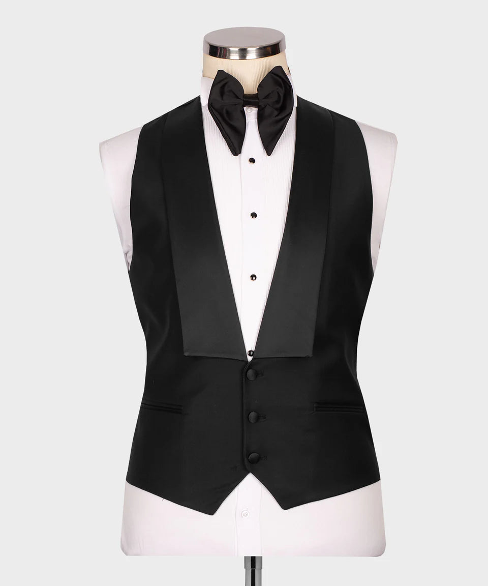 Black Wedding Groom Tuxedo