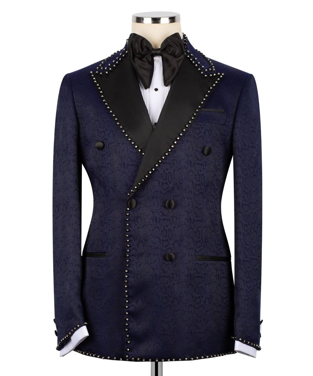 Rhinestone Embellished Mens Tuxedo