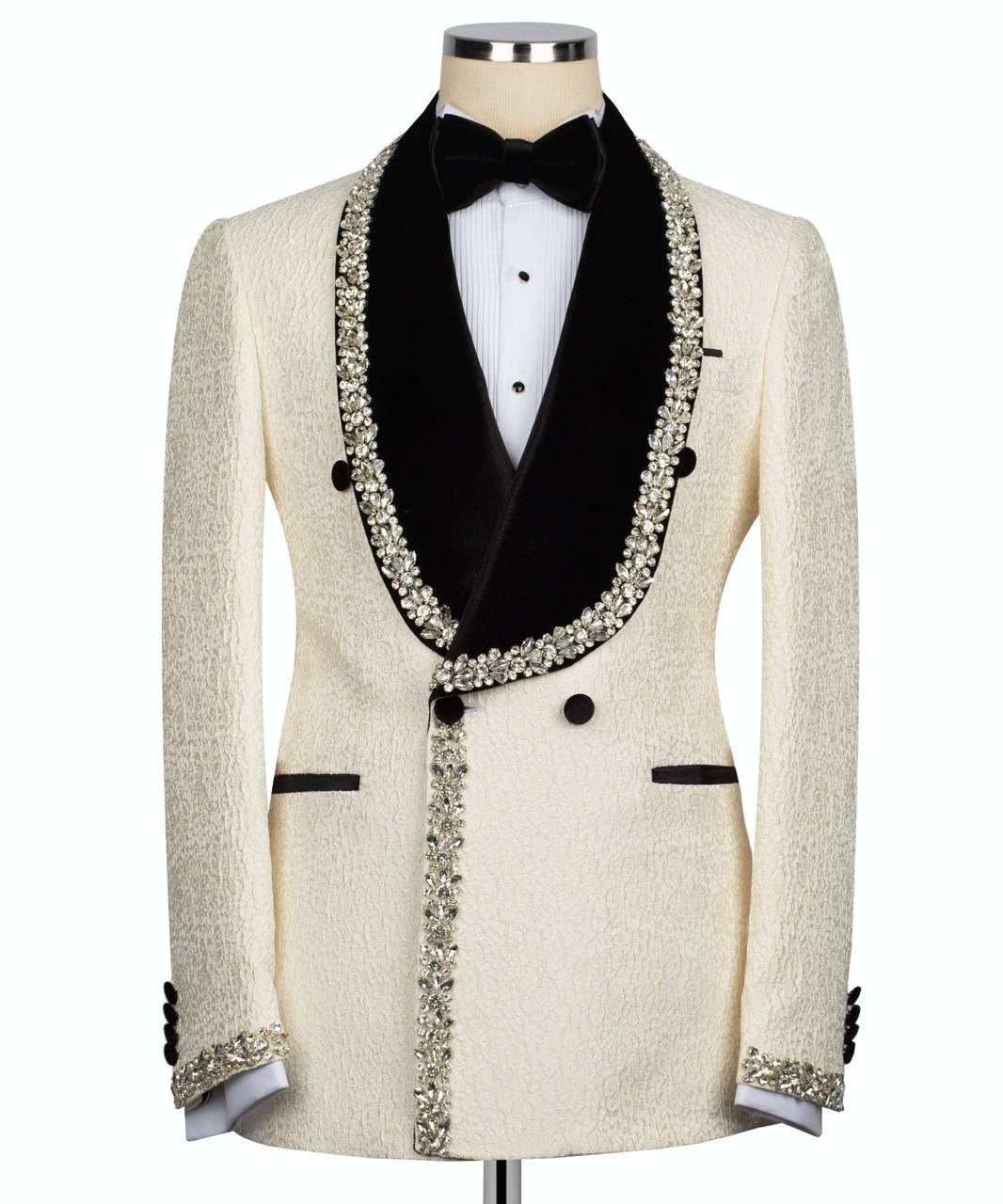 Crystal Ornament Tuxedo
