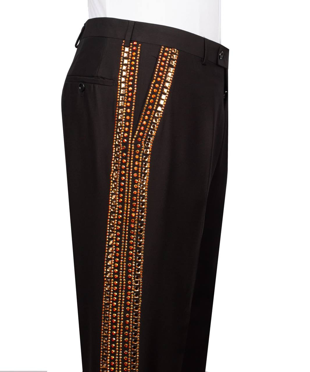 Exclusive Stone Embroidered Tuxedo Set