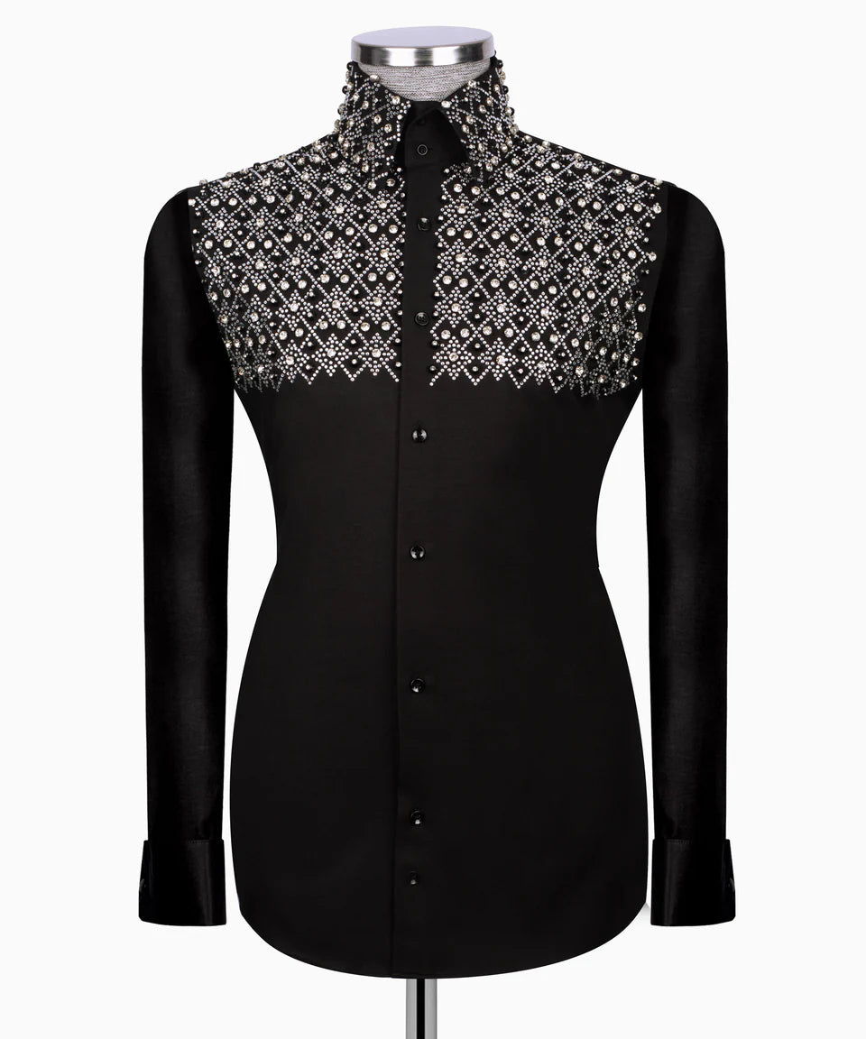 Crystal Embellished Shirt