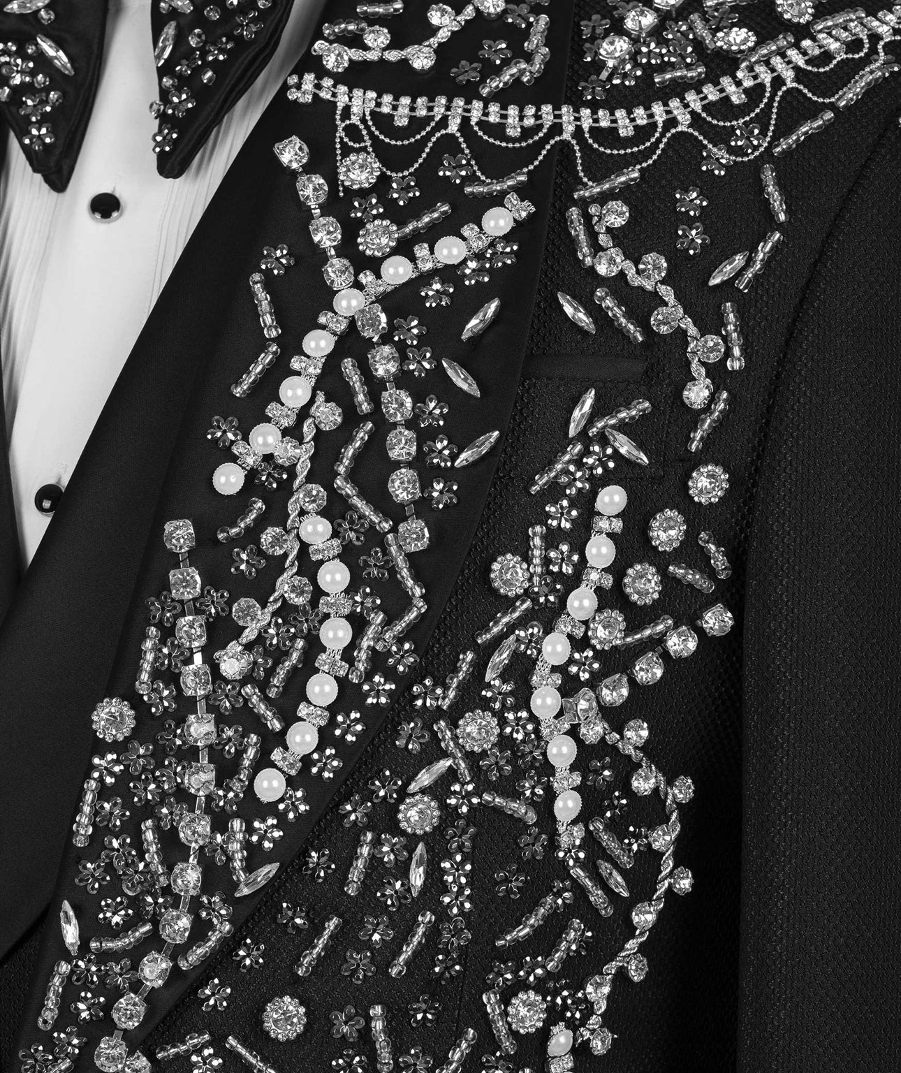 Special Stone Embroidered Tuxedo