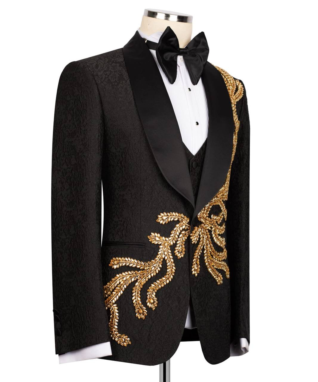 Crystal Embellished Tuxedo