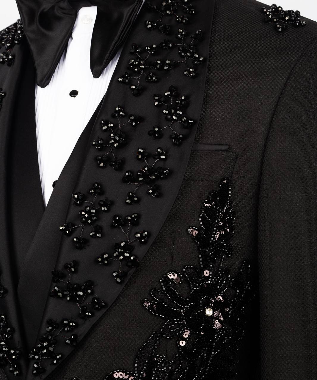Exclusive Tuxedo With Custom Decoration