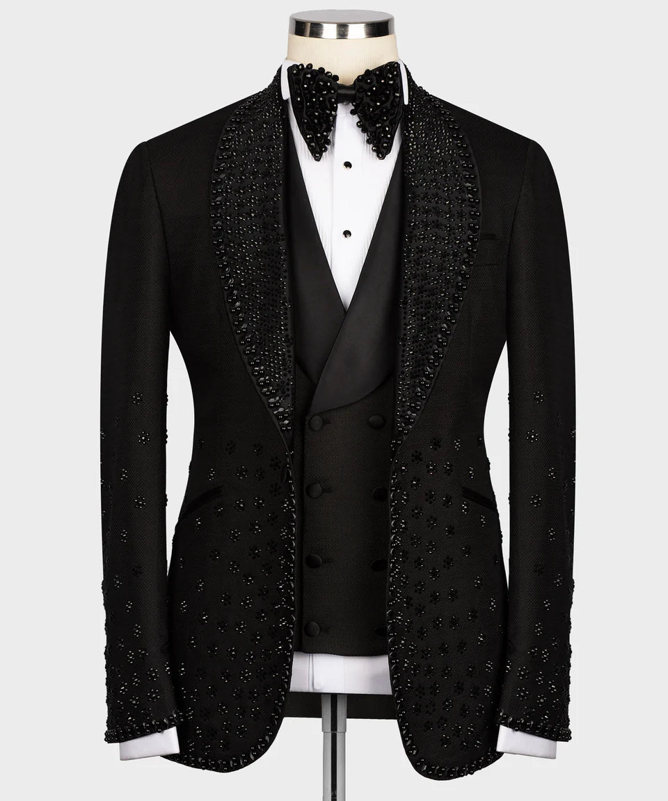 Exclusive Crystal Embroidered Tuxedo