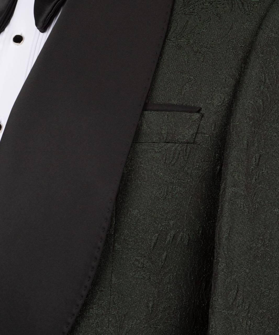 Shawl Collar Patterned Tuxedo