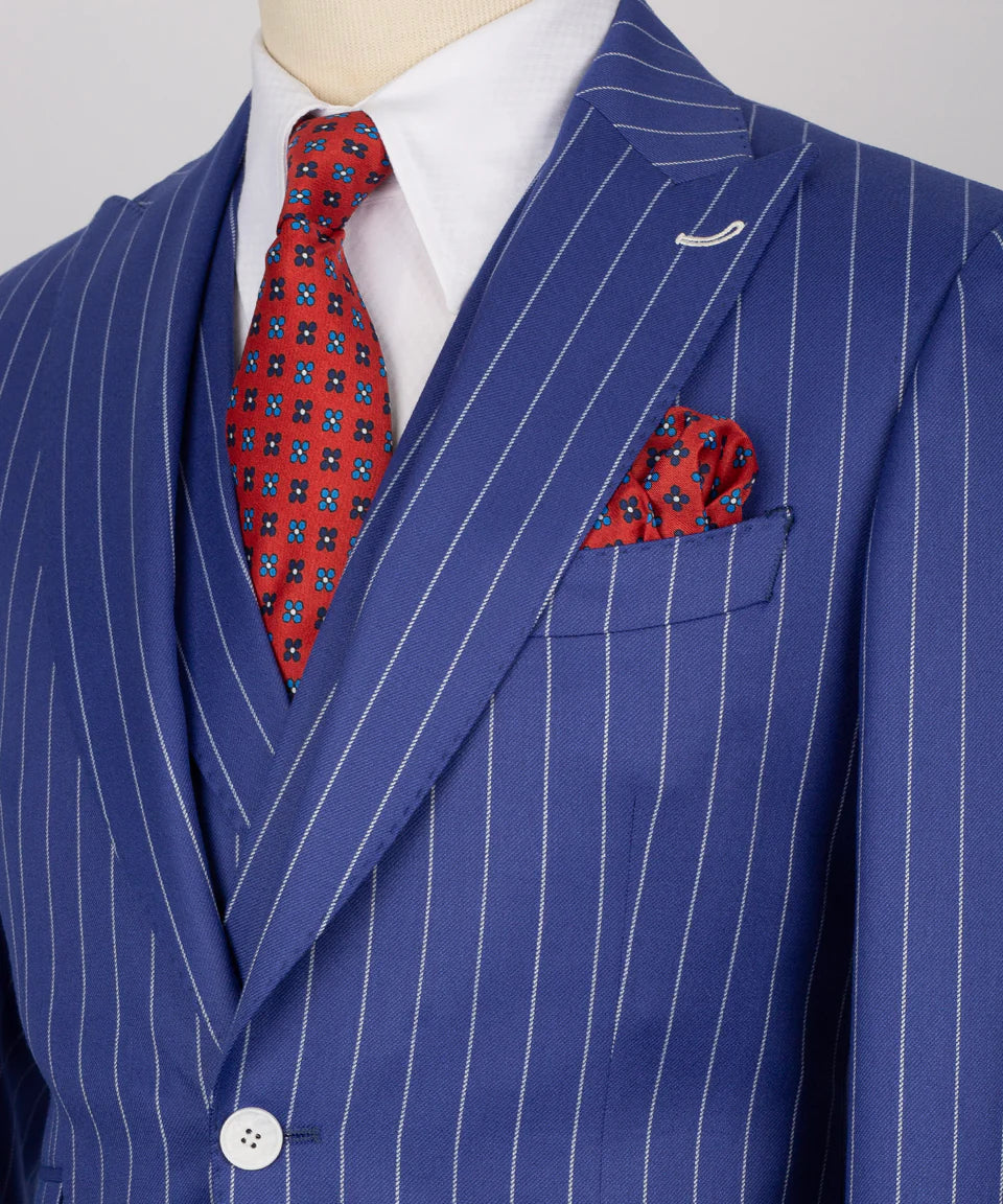 Striped Three Piece Suit