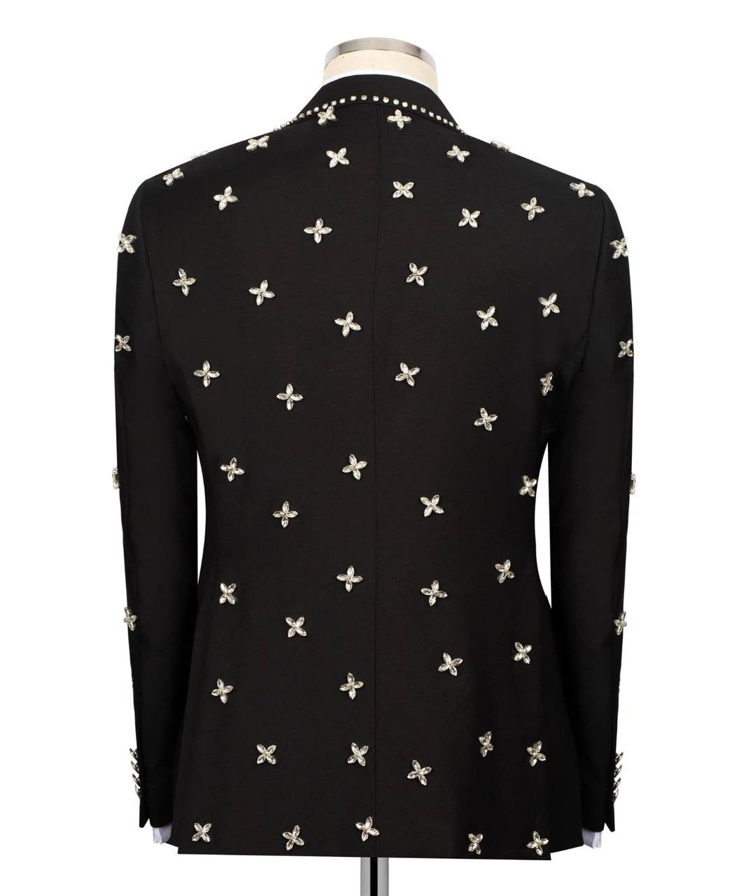 Exclusive Double Breasted Black Tuxedo