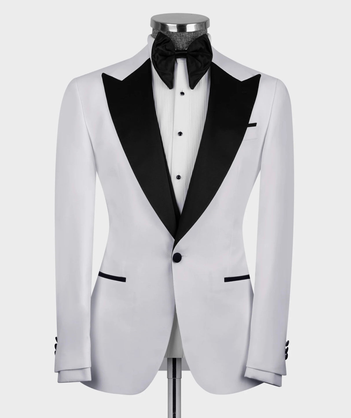Classic White Tuxedo