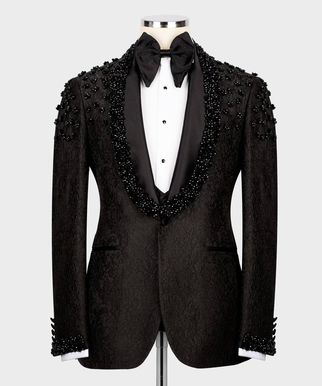 Exclusive Crystal Ornament Tuxedo