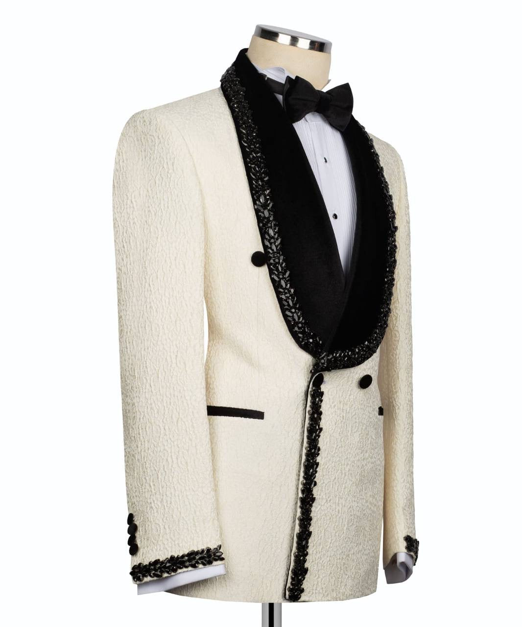 Crystal Ornament Tuxedo