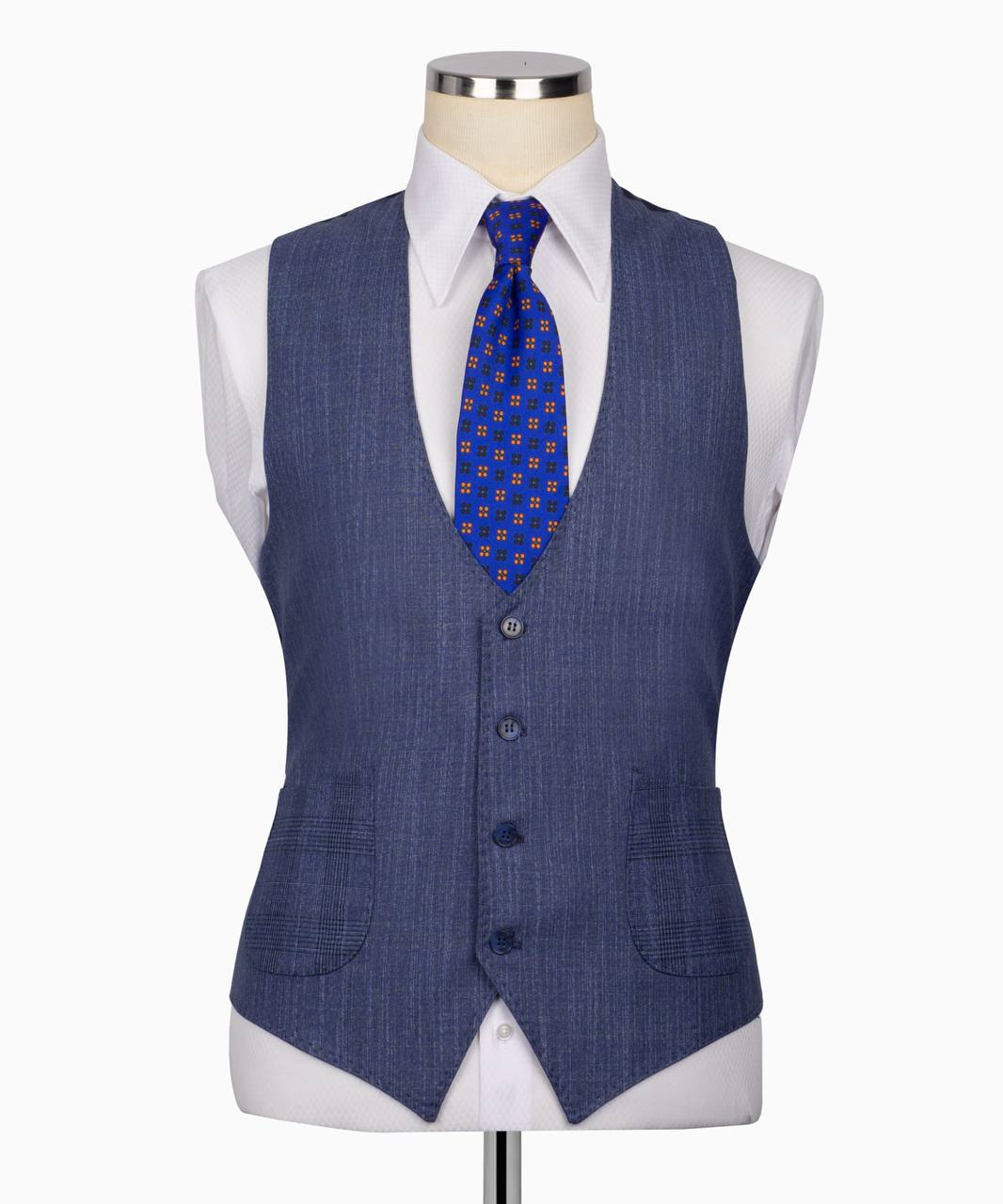 Plaid Three Piece Suit