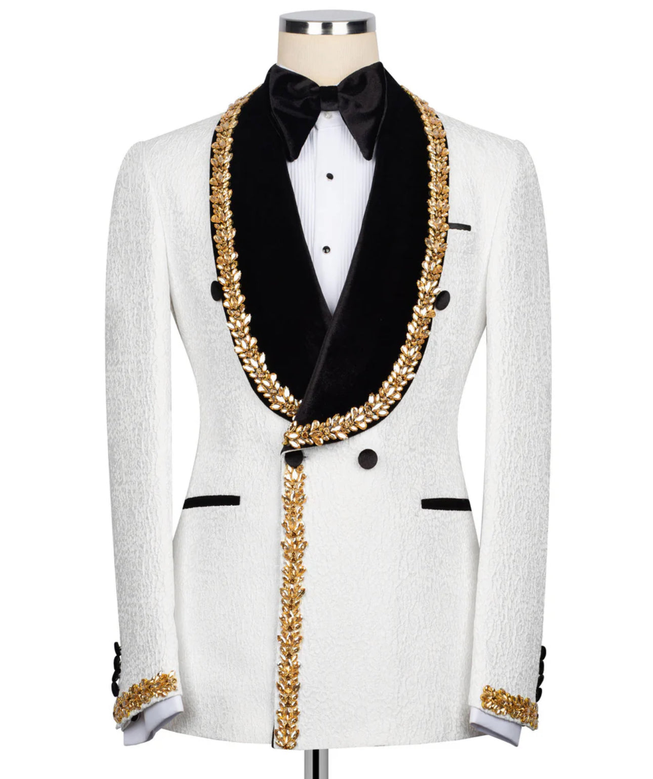 Jewelry Ornament White Tuxedo