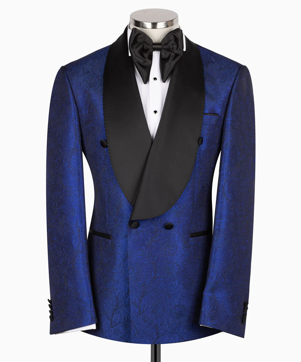 Shawl Lapel Blue Tuxedo