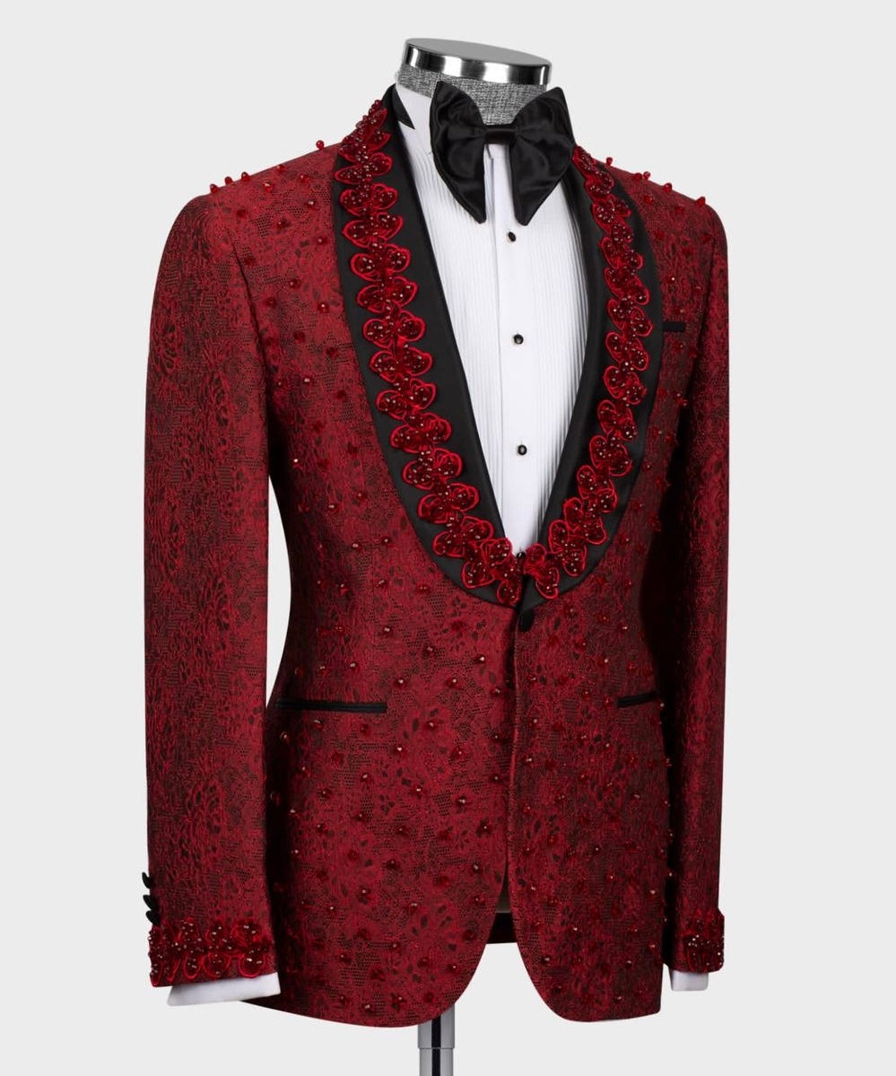Exclusive Red Tuxedo