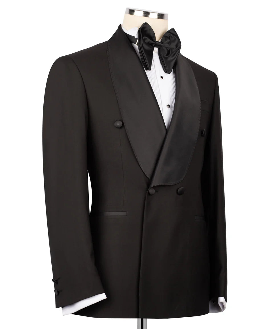 Shawl Lapel Black Tuxedo
