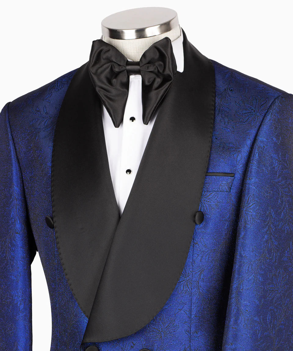 Shawl Lapel Blue Tuxedo