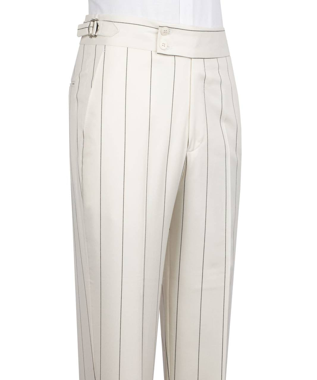 Pinstripe Double Breasted Suit