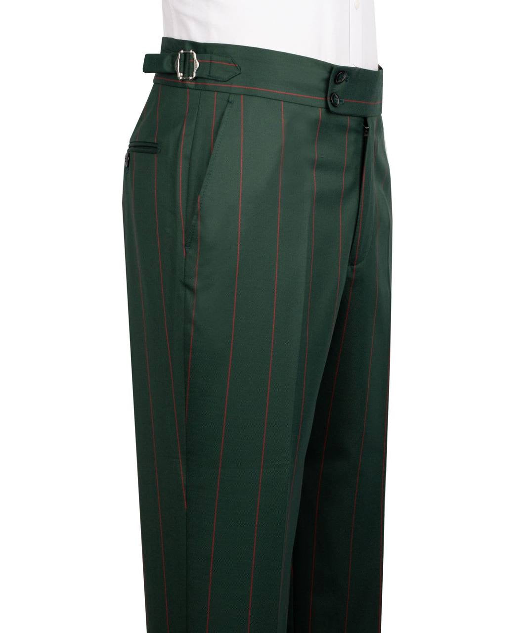 Pinstripe Double Breasted Suit