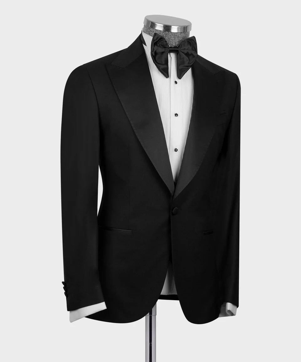 Black Wedding Groom Tuxedo