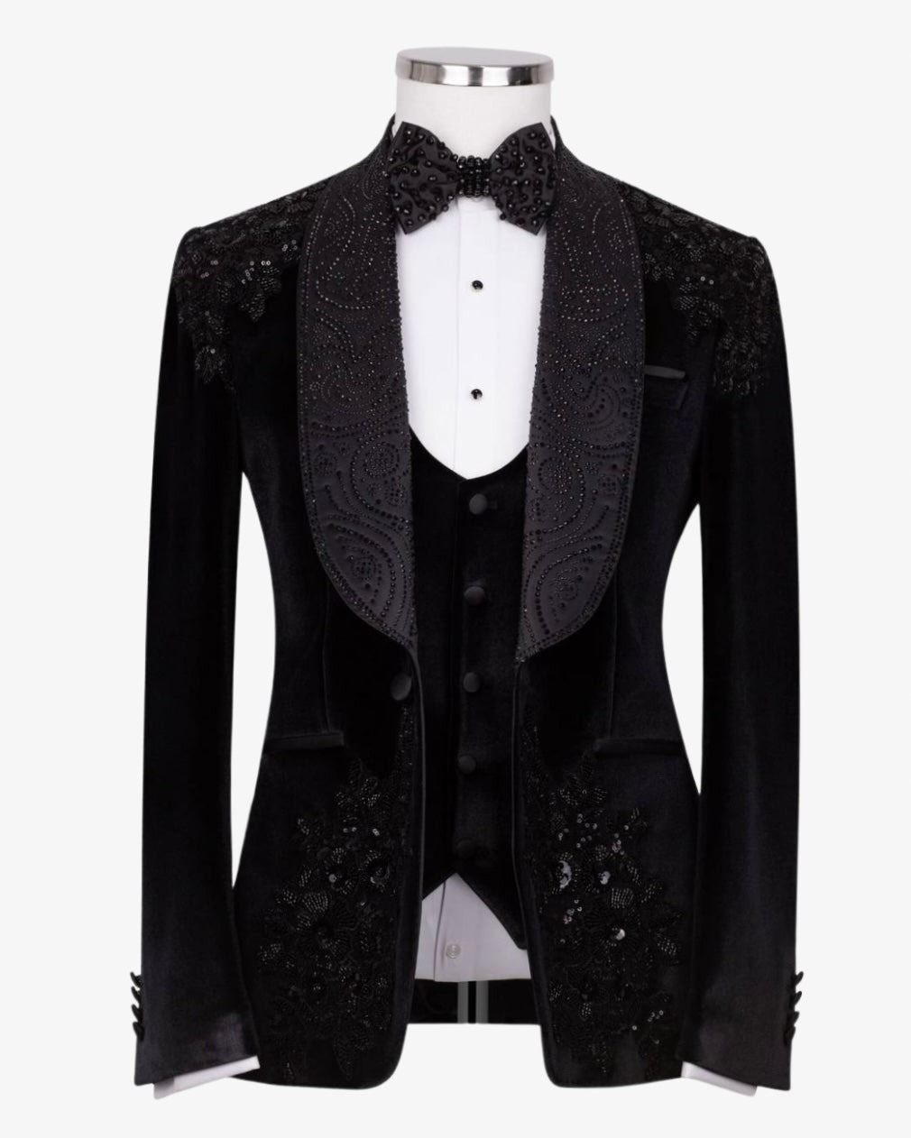 Jewelry Ornament Velvet Tuxedo