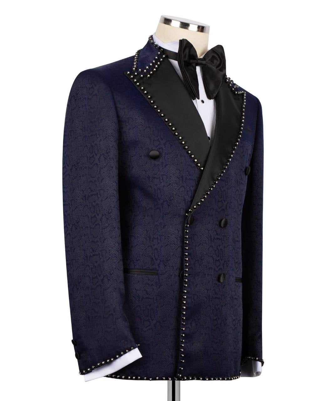 Rhinestone Embellished Mens Tuxedo