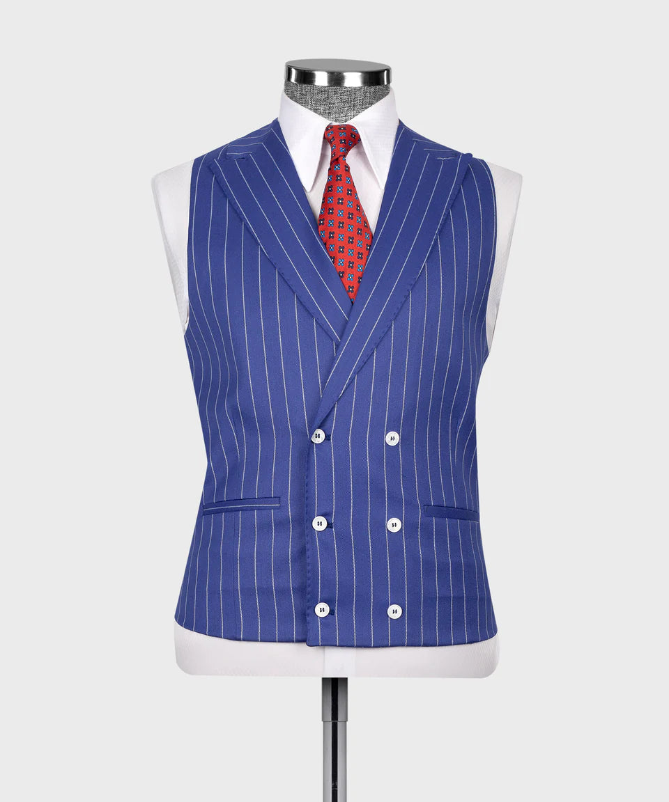 Striped Three Piece Suit