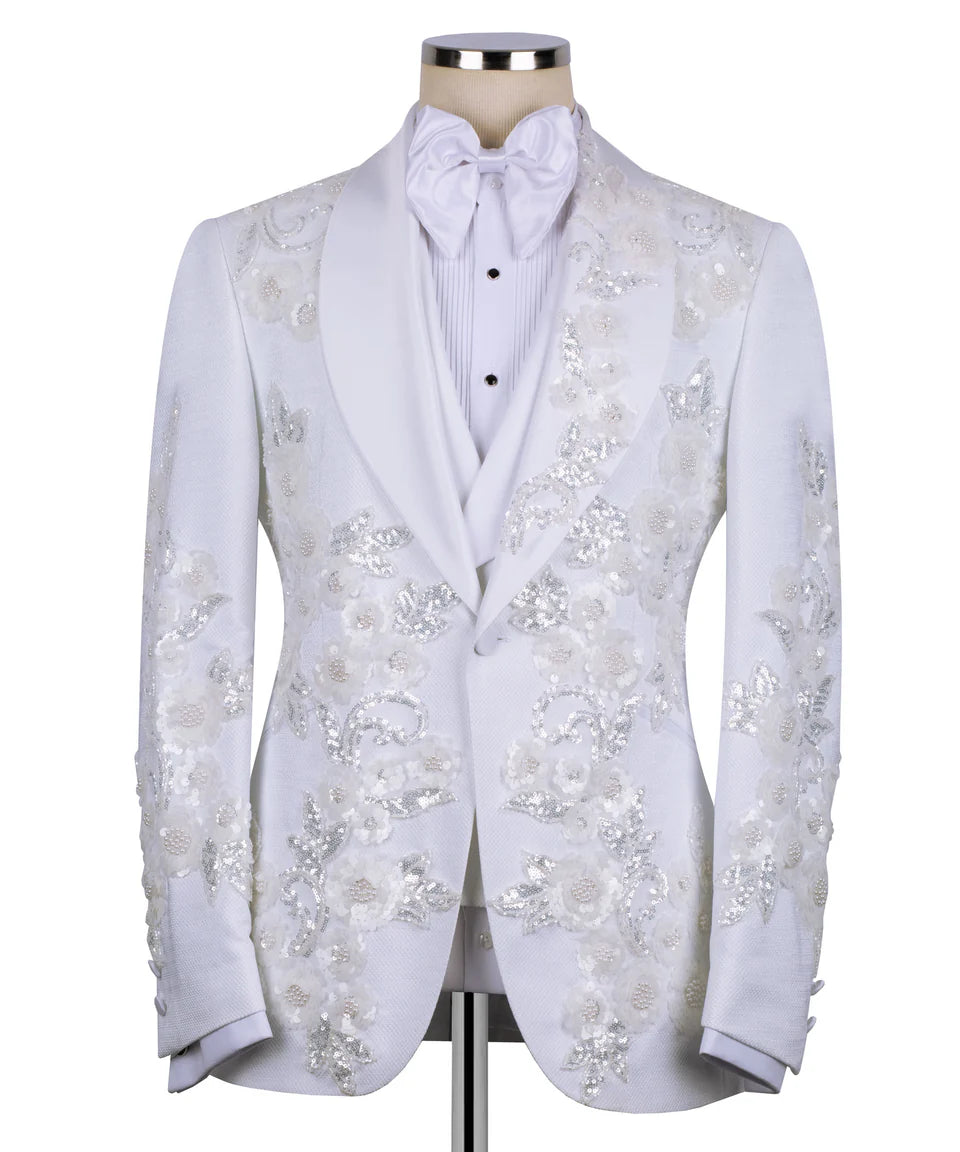 Exclusive Jewelry Embellished Tuxedo
