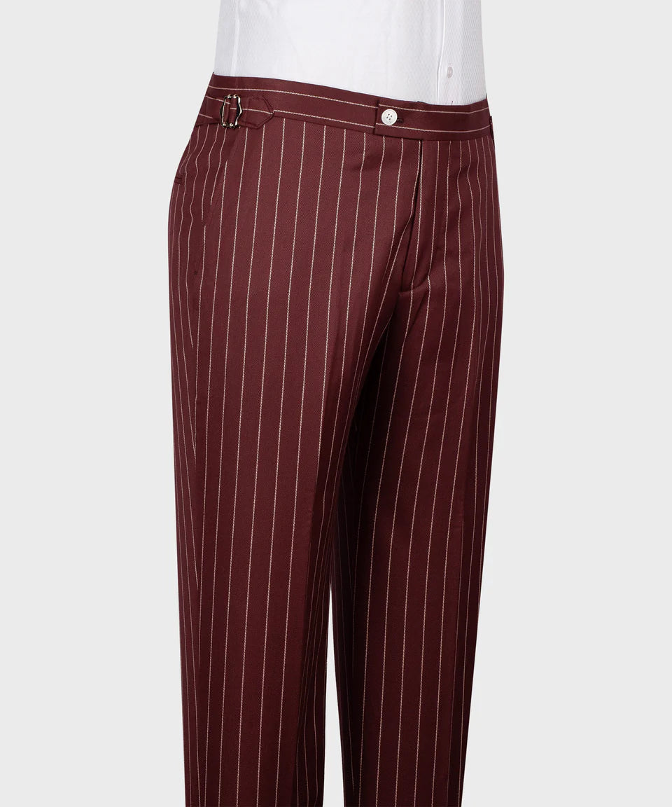 Striped Three Piece Suit