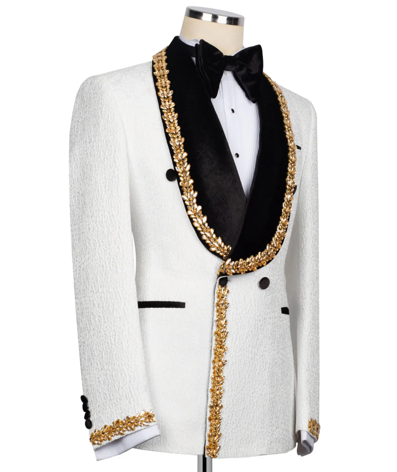 Jewelry Ornament White Tuxedo