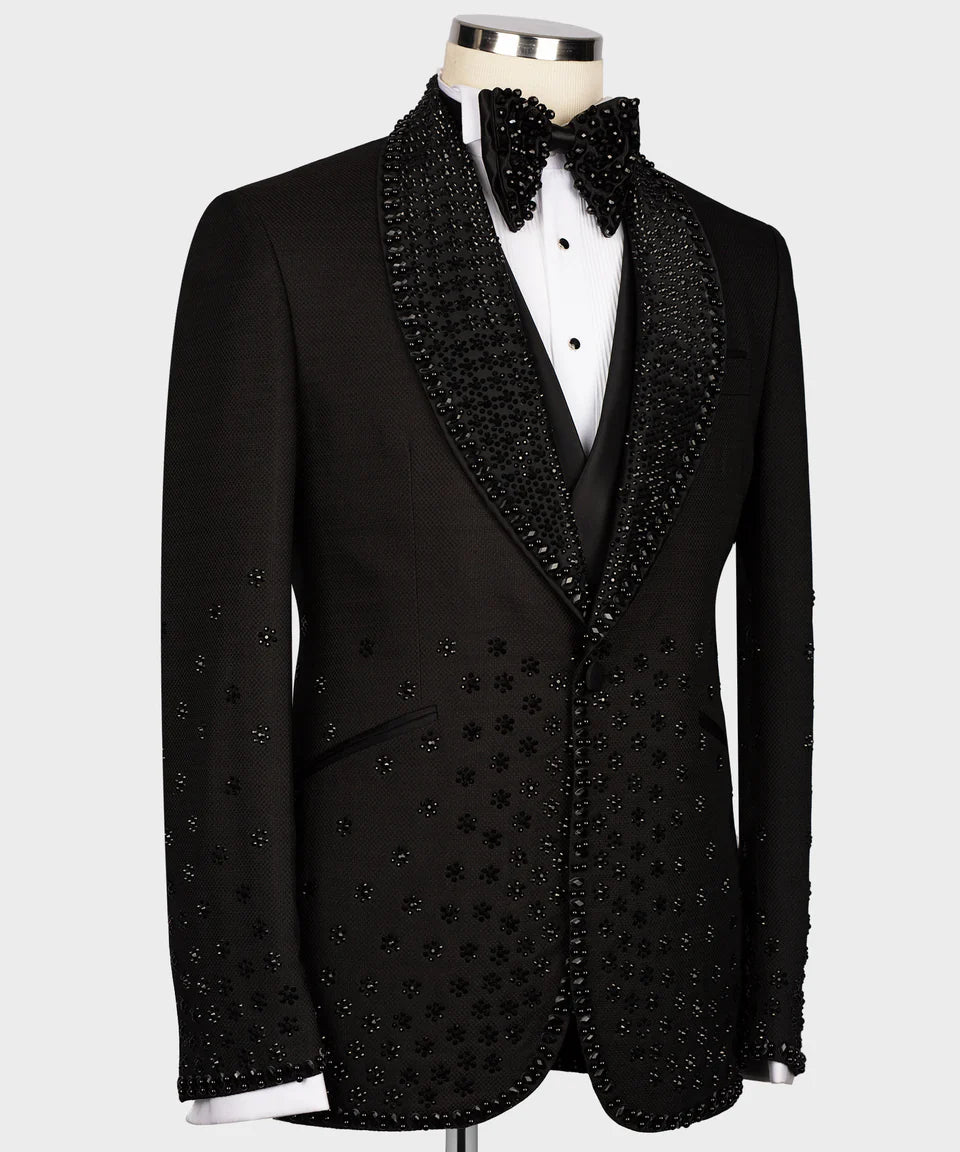 Exclusive Crystal Embroidered Tuxedo