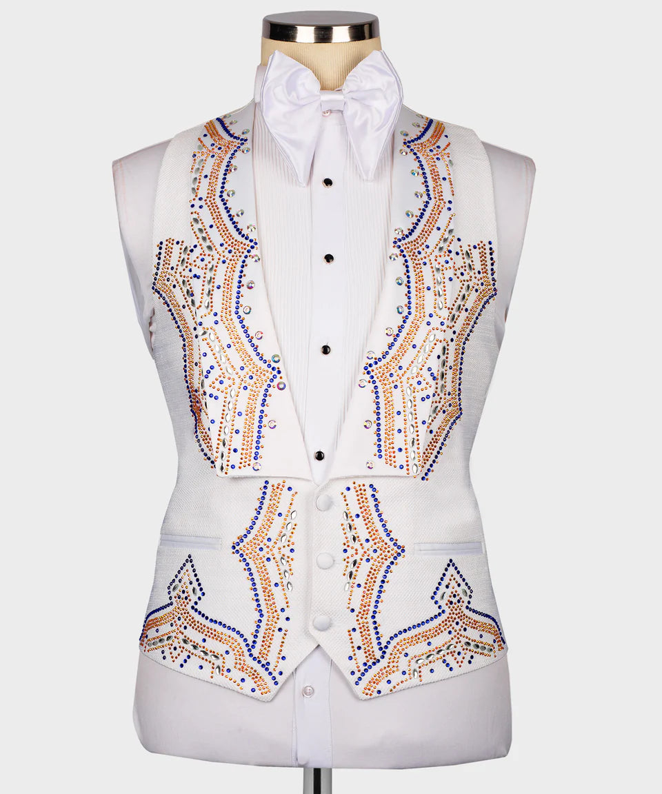 Exclusive Stone Design White Tuxedo