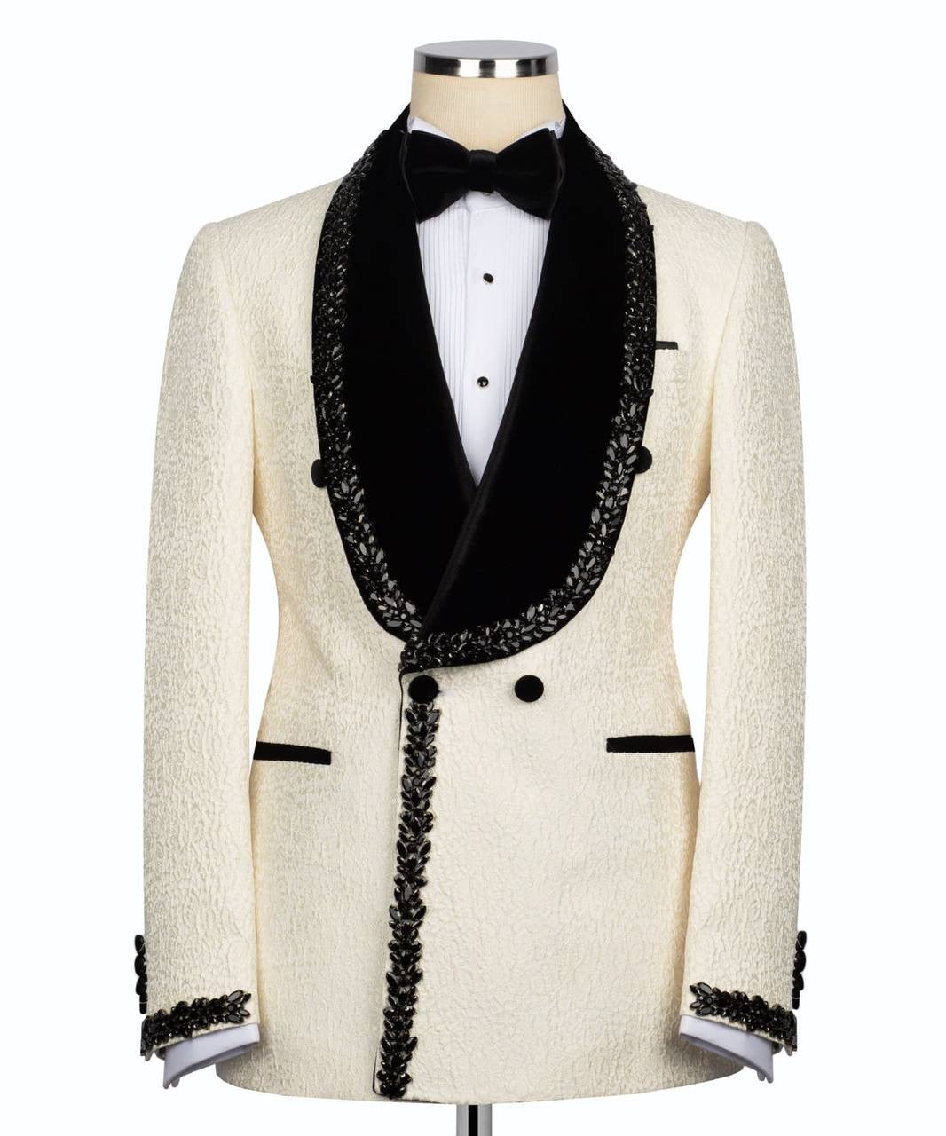 Crystal Ornament Tuxedo