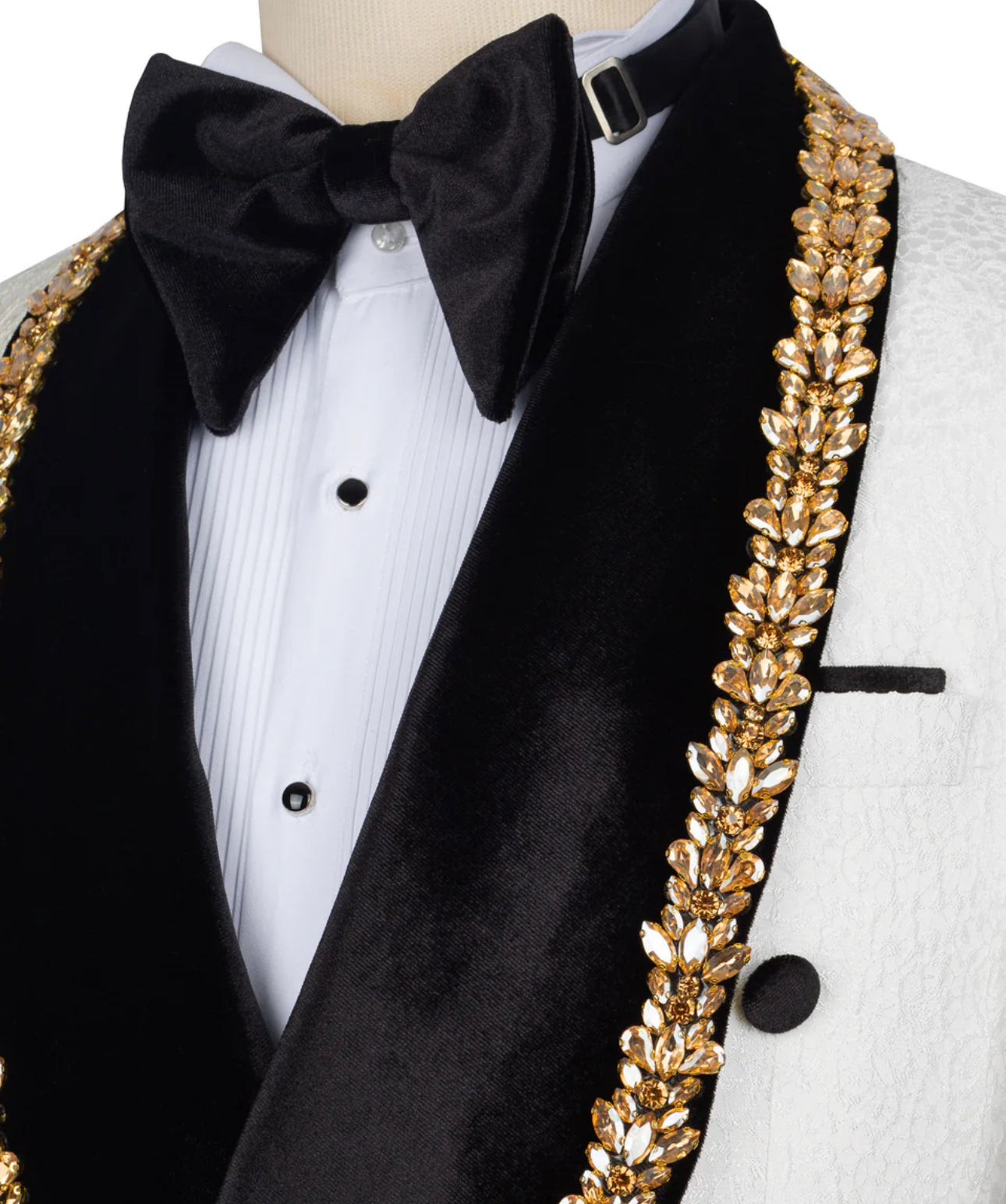 Jewelry Ornament White Tuxedo