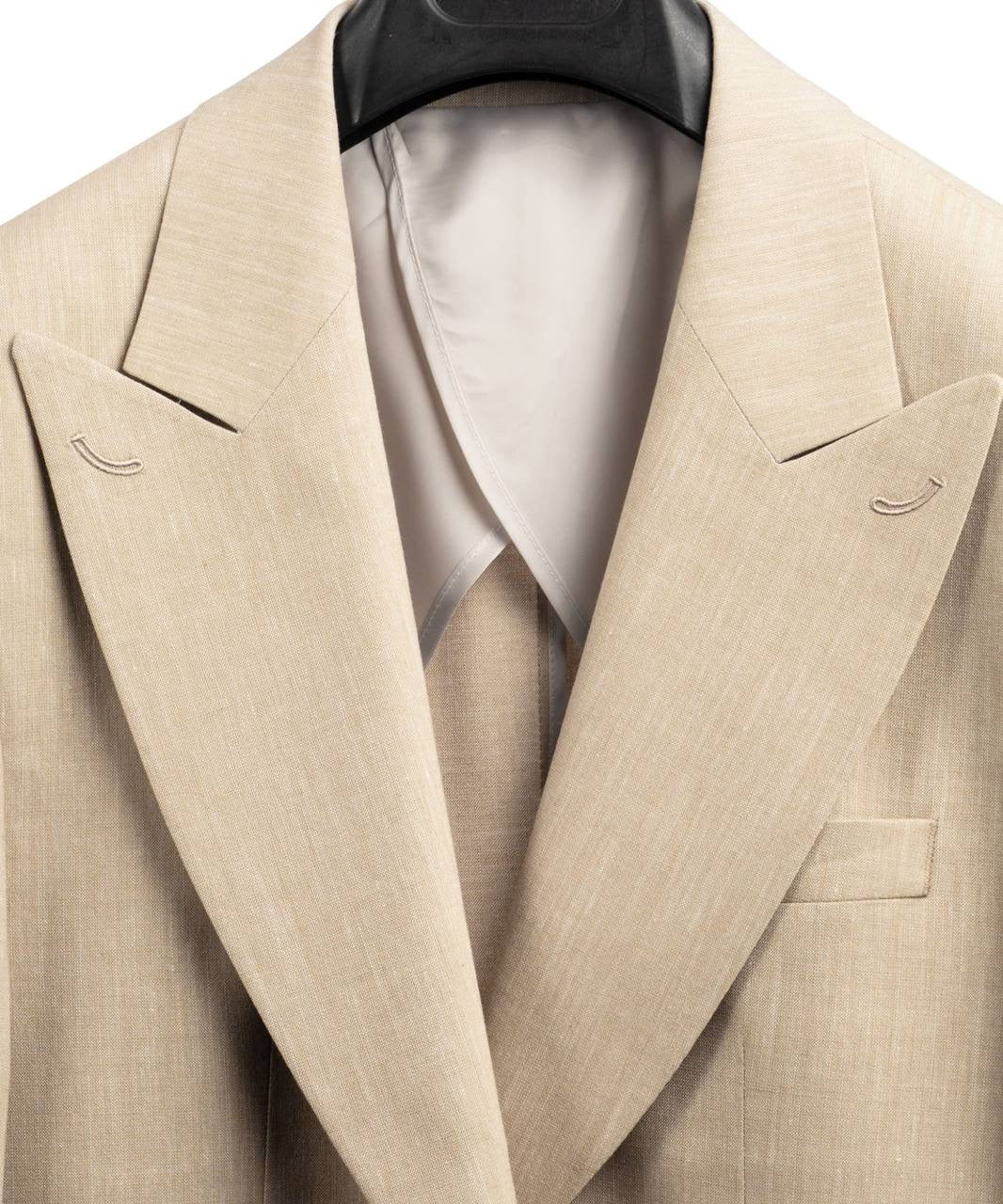 Linen Fabric Men’s Suit