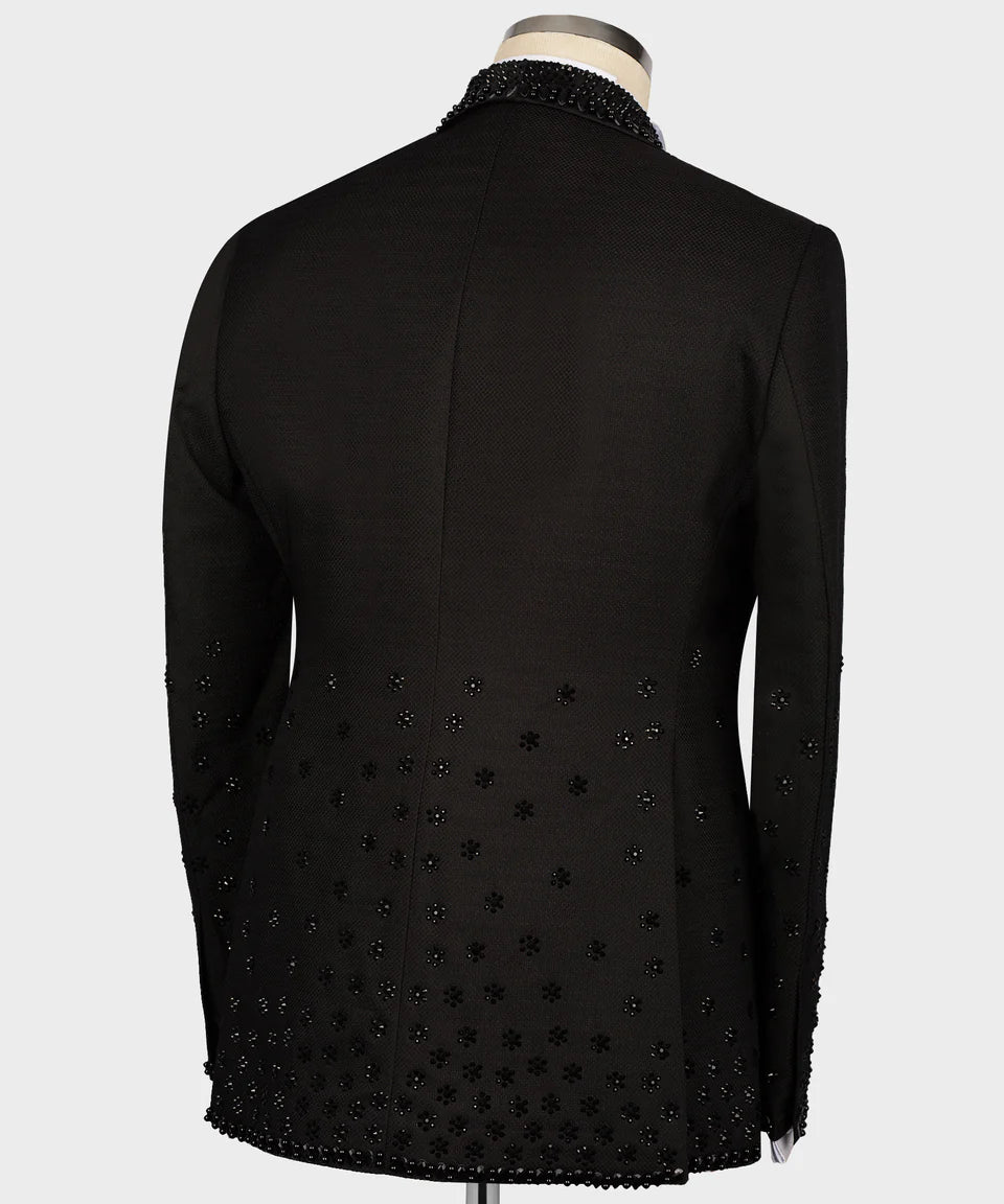 Exclusive Crystal Embroidered Tuxedo
