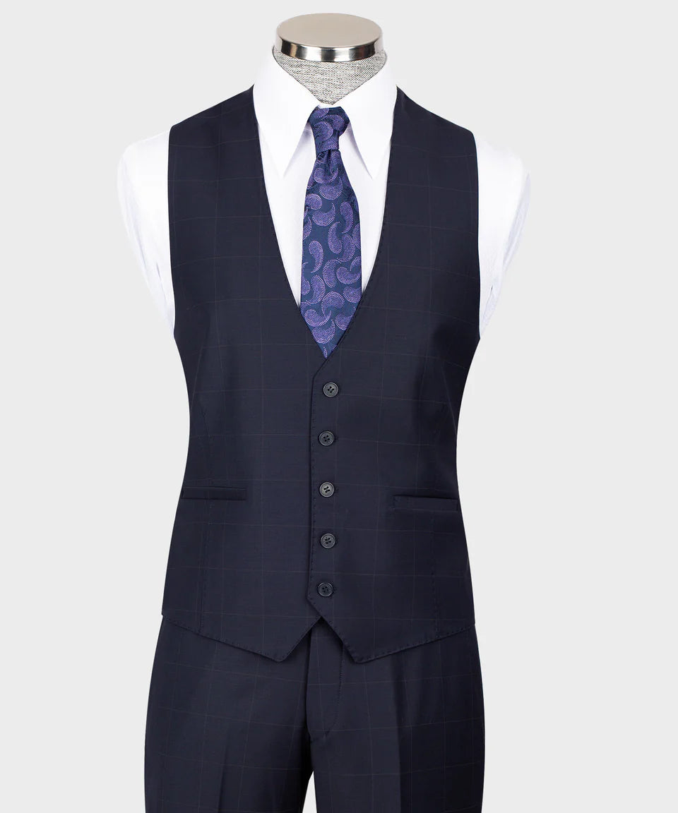 Traje clásico de tres piezas