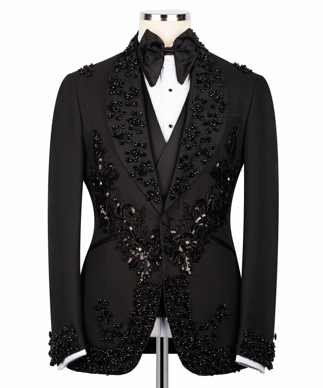 Exclusive Tuxedo With Custom Decoration