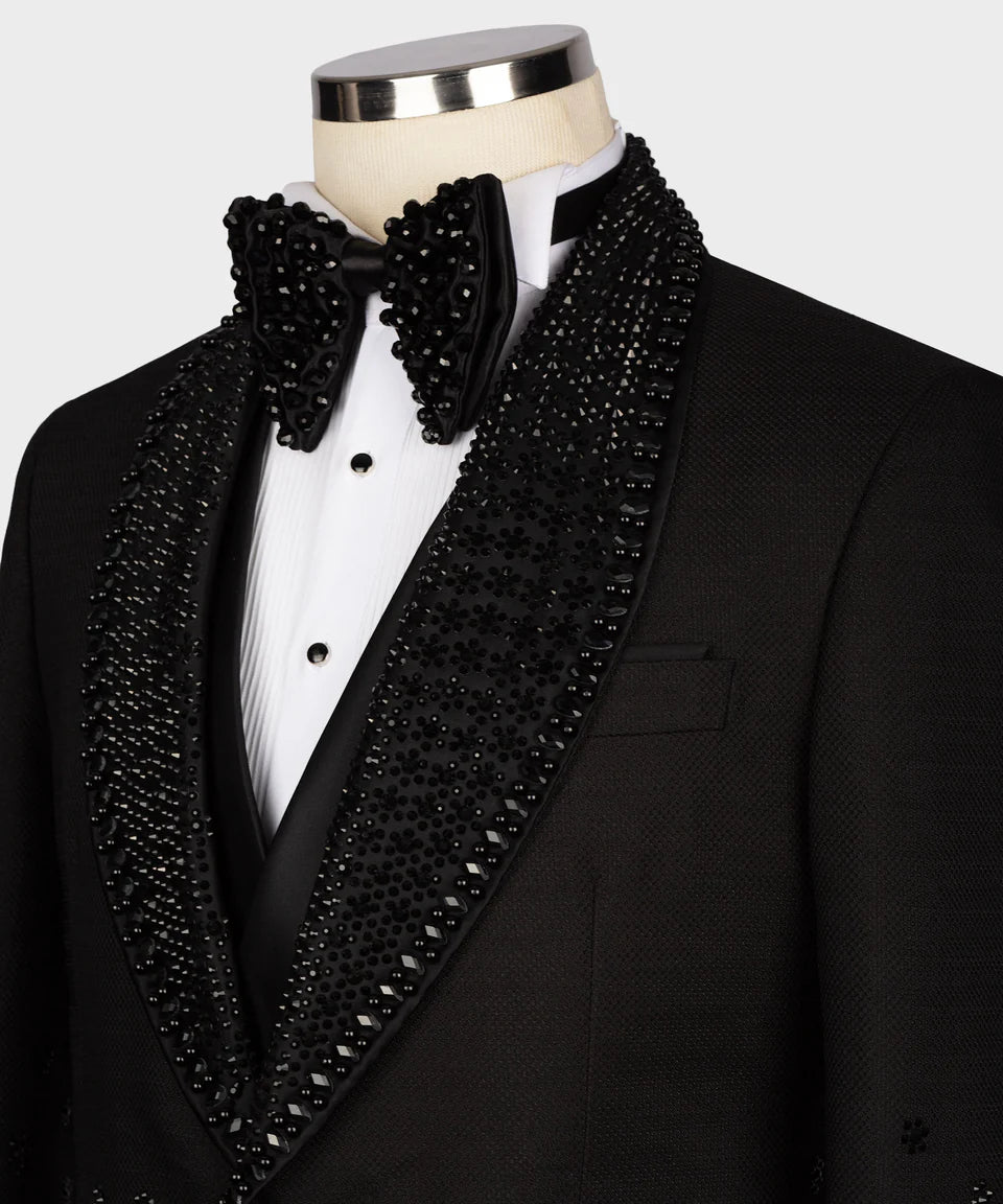 Exclusive Crystal Embroidered Tuxedo