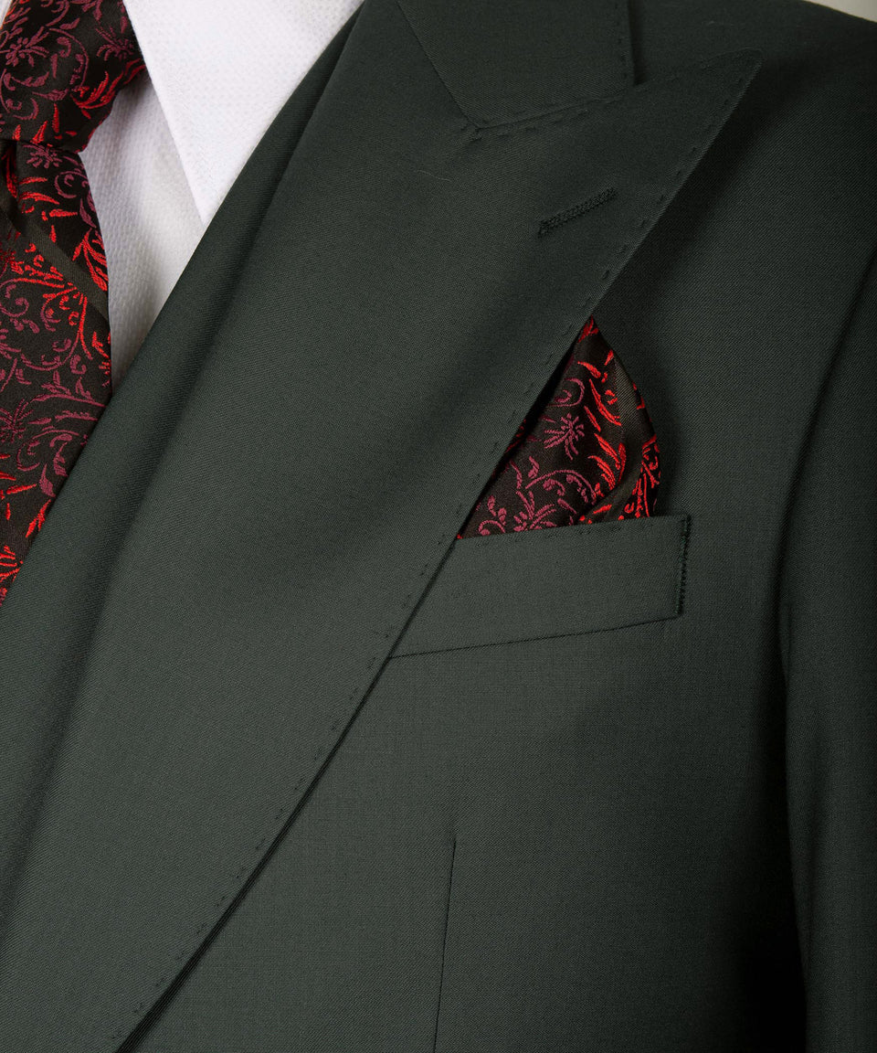 Classic Dark Green Suit